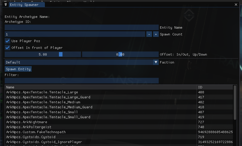 EntitySpawner+List